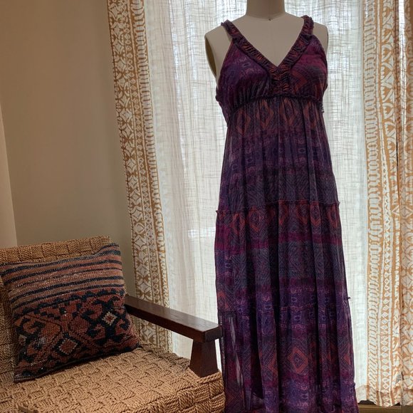 Anthropologie Weston Wear Rubus Maxi Dress - S - Picture 2 of 9